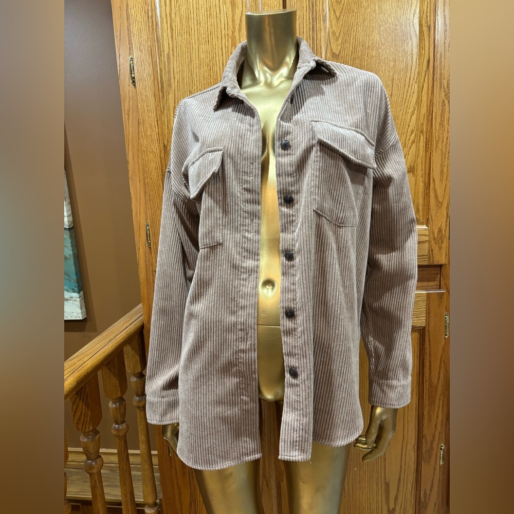 Twik Ribbed Beige Fabric